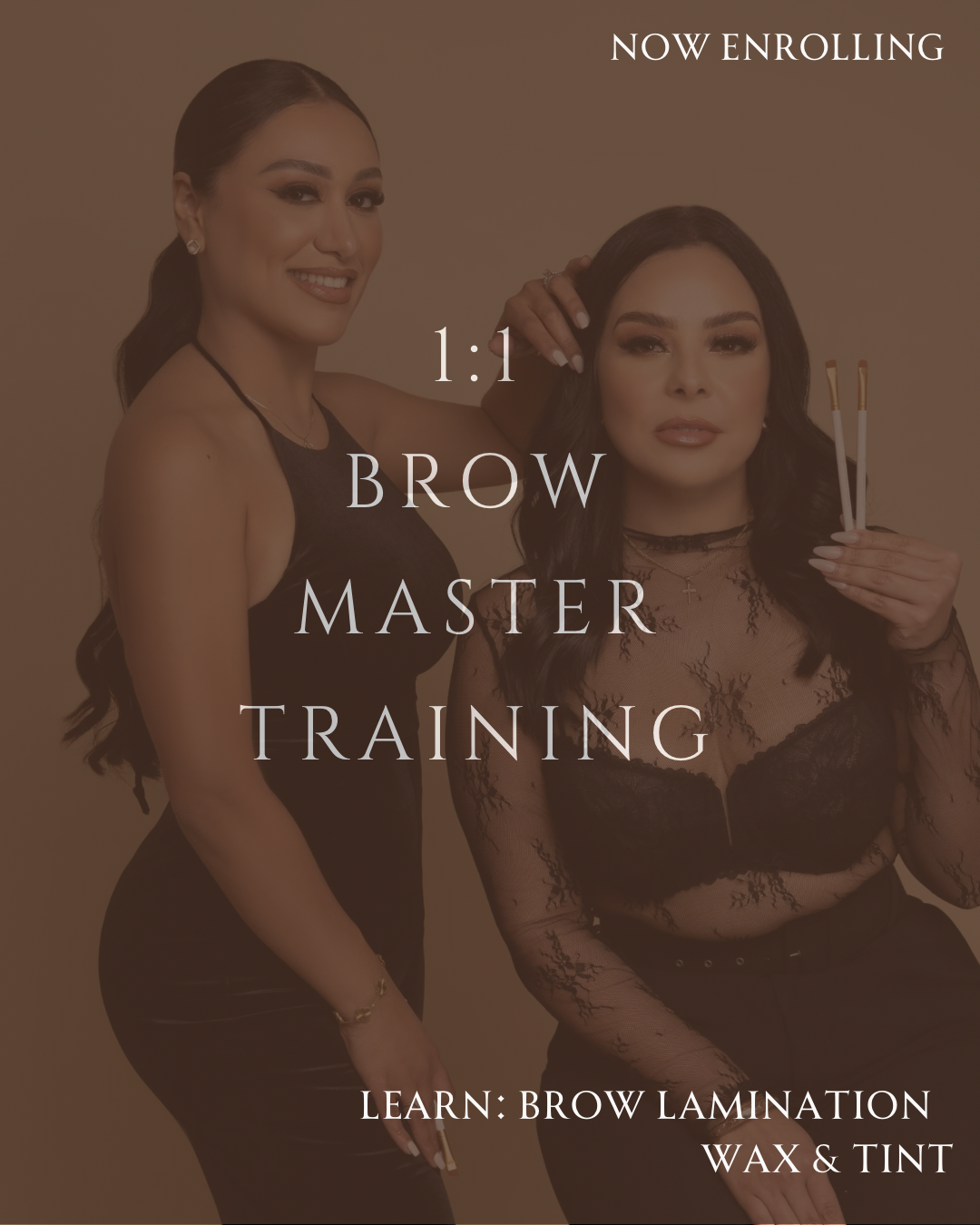 1:1 Brow Laminate Wax & Tint Training