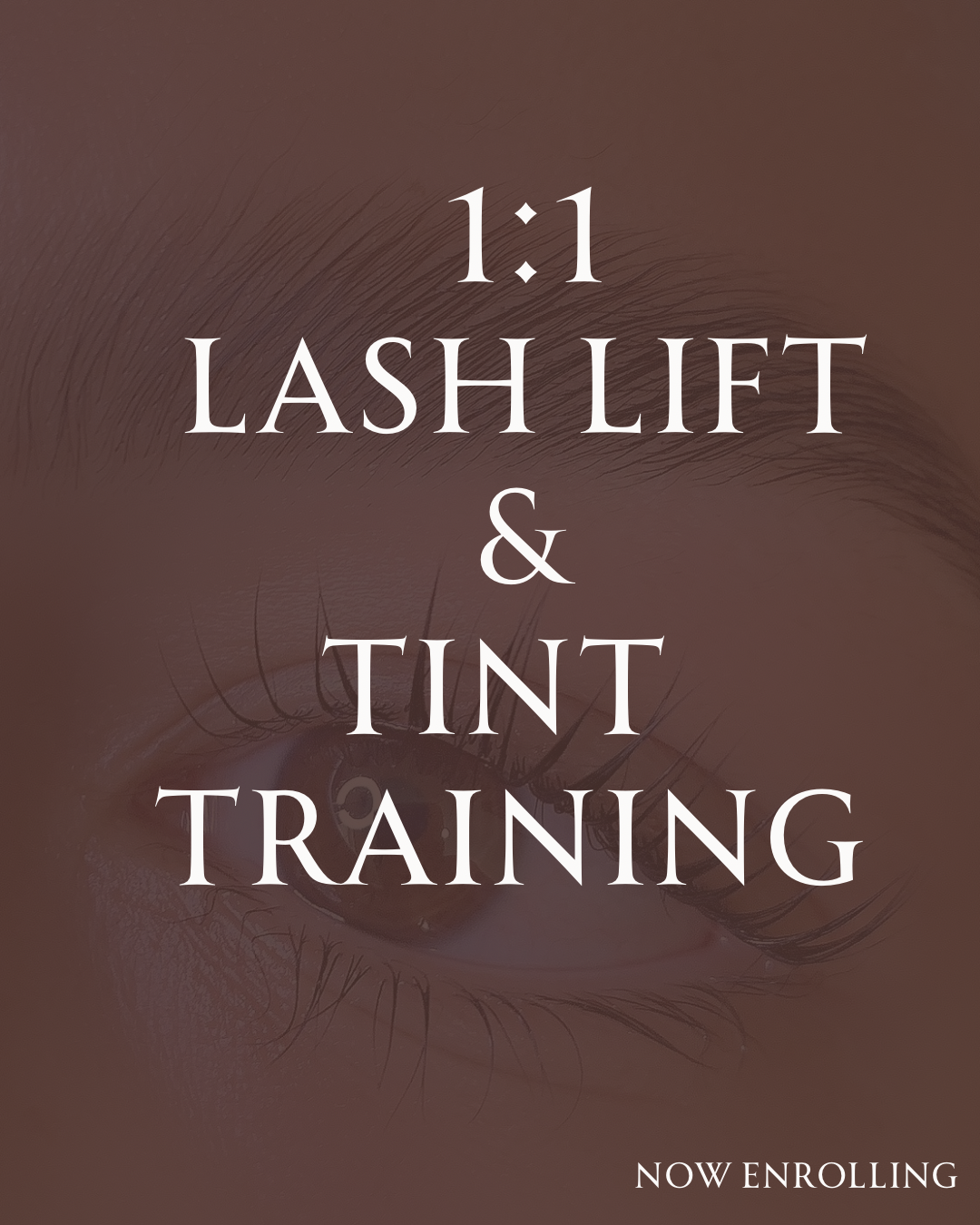1:1 Lash Lift Course